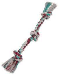 Mammoth Cottonblend Color 3 Flossing Rope Dog Toy 1 count