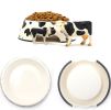 New Fashion Animal Dog Dishes Bowl Stainless Steel Pet Bowl, Zebra Stripes