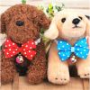 Beads Necklace/Bowknot Collar/Bow-Tie with Bell for Cats & Dogs, PINK