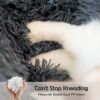 (Do Not Sell on Amazon) Pet Beds for Cats, Anti Anxiety Fluffy Dog Bed Cuddler with Anti-Slip & Water-Resistant Bottom, Washable Calming Dog Bed RT